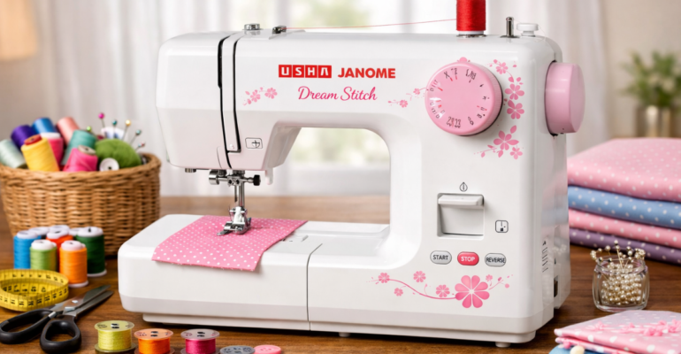 Usha Sewing Machine घरेलू सिलाई के लिए