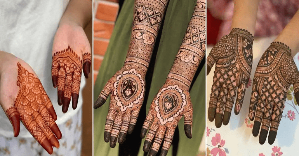 Front Hand Mehndi Design सुंदर और ट्रेंडिंग फ्रंट हैंड मेहंदी डिज़ाइन