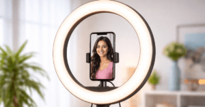 Ring Light 2026 रिंग लाइट के साथ मोबाइल सेटअप से वीडियो और फोटो शूट