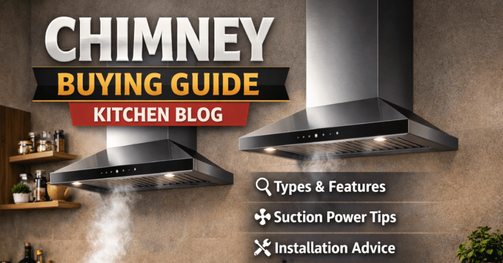 Chimney Buying Guide Kitchen किचन चिमनी खरीदने की गाइड आधुनिक किचन सेटअप के साथ