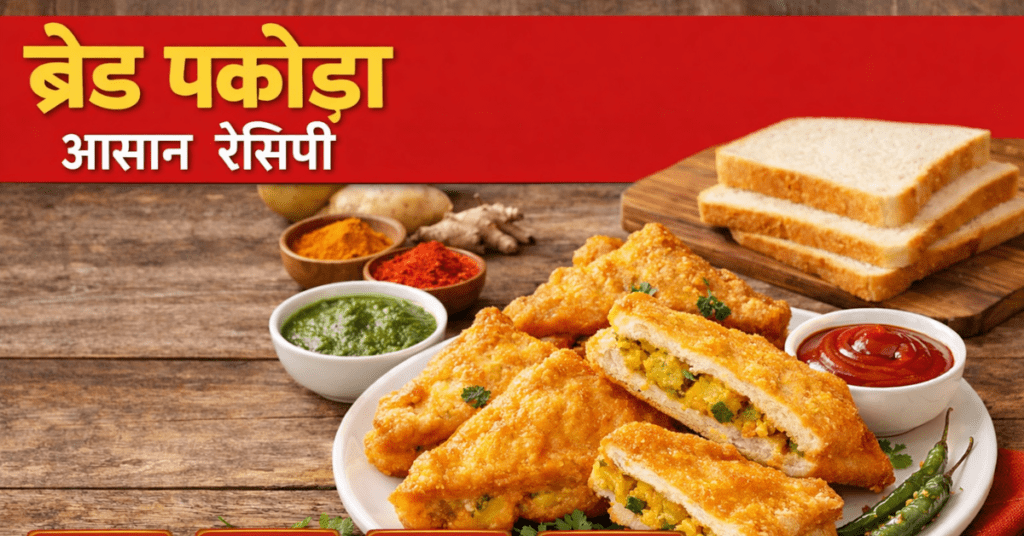 ब्रेड पकोड़ा आसान रेसिपी