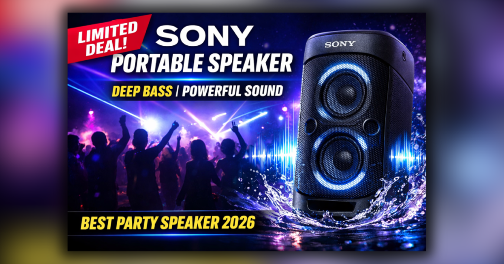 Sony Portable Speaker Bass