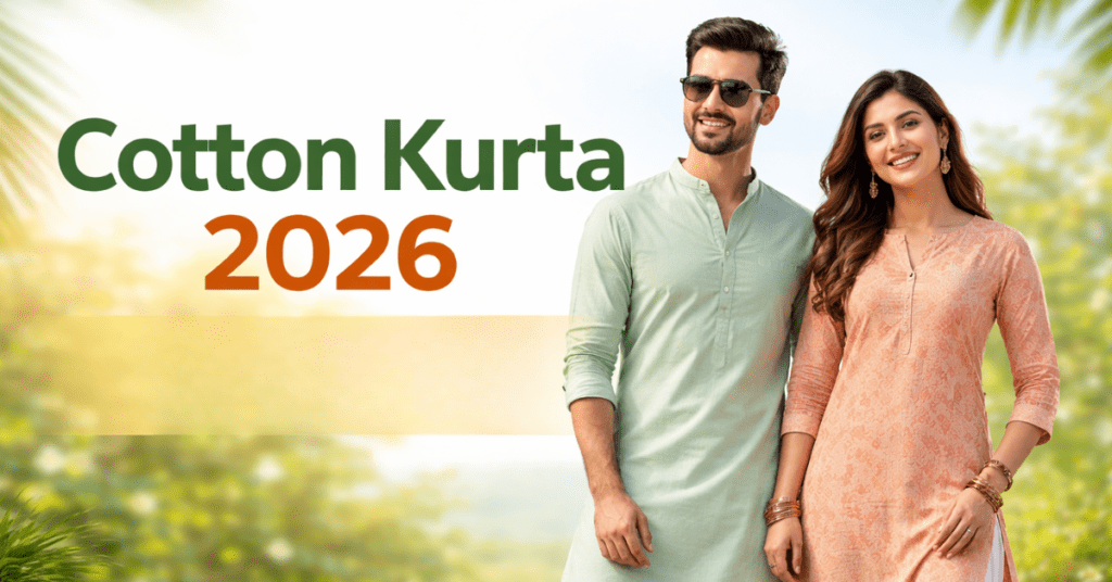 Cotton Kurta 2026 stylish summer ethnic wear for men and women