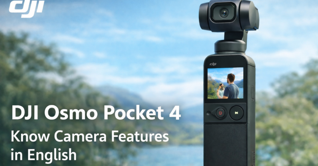 DJI Osmo Pocket 4 कैमरा फीचर्स