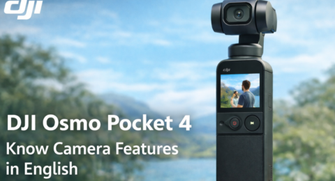 DJI Osmo Pocket 4 कैमरा फीचर्स