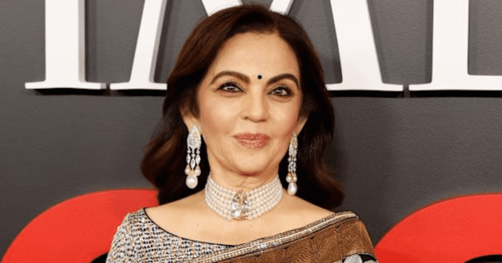 नीता अंबानी 101 कैरेट डायमंड TIME100 Gala 2026 लुक