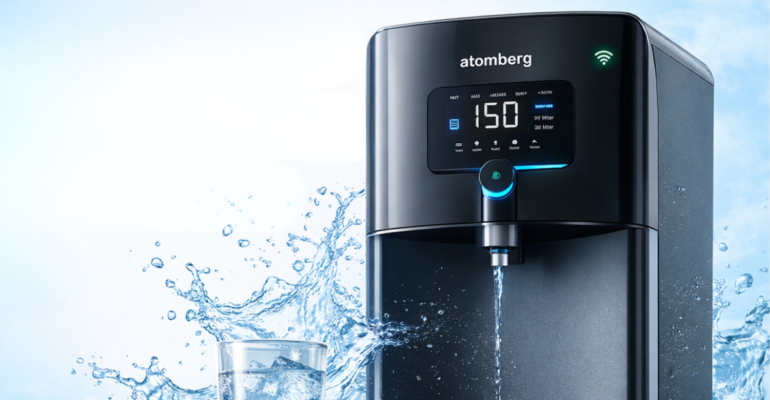 Atomberg Intellon Water Purifier स्मार्ट RO प्यूरिफायर साफ पीने का पानी