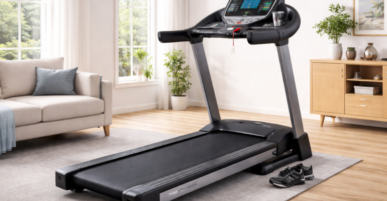 Treadmill for home workout fitness machine running equipment