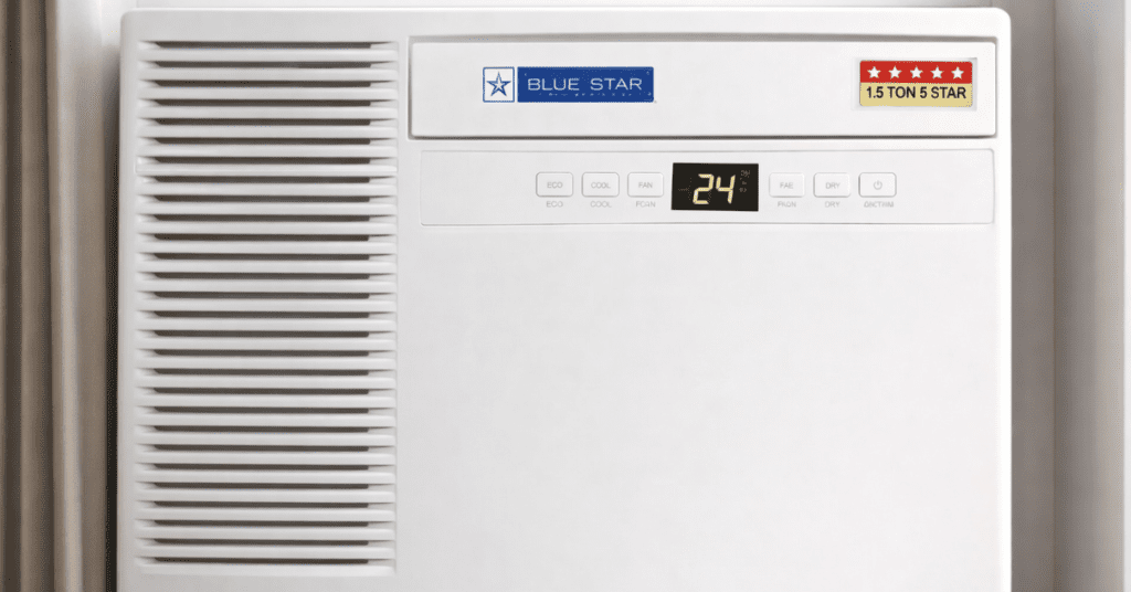 Blue Star Portable AC 1.5 Ton 5 Star Inverter Window AC की इमेज
