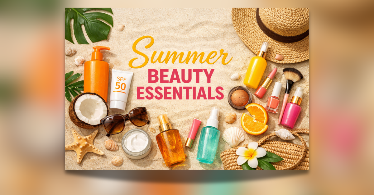 Summer Beauty Essentials स्किनकेयर और मेकअप प्रोडक्ट्स गर्मियों के लिए