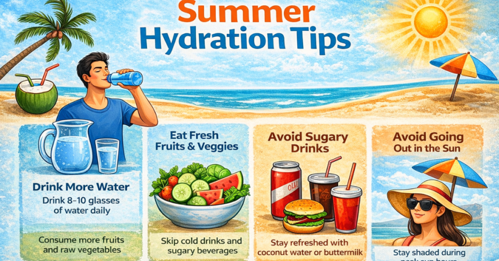 गर्मी में हाई इन्फ्लेशन टिप्स