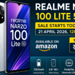 Realme Narzo 100 Lite 5G स्मार्टफोन 7000mAh बैटरी और 144Hz डिस्प्ले के साथ