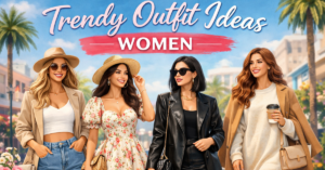 Trendy Outfit Ideas Women महिलाओं के लिए ट्रेंडी आउटफिट आइडियाज स्टाइलिश फैशन लुक