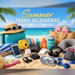 Summer Travel Accessories गर्मी में यात्रा के जरूरी सामान बैग चश्मा टोपी सनस्क्रीन