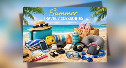 Summer Travel Accessories गर्मी में यात्रा के जरूरी सामान बैग चश्मा टोपी सनस्क्रीन