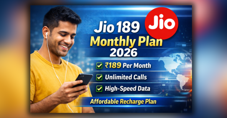Jio 189 Monthly Plan