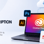 Adobe Subscription Model से revenue stability और business growth का concept
