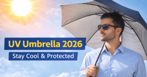 UV Umbrella 2026 धूप से बचाने वाला मजबूत और हल्का छाता