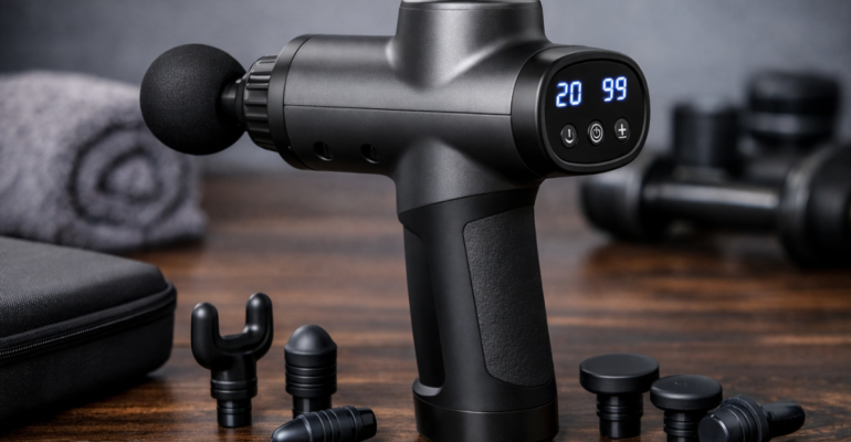 Massager Gun मांसपेशियों के दर्द से राहत के लिए बेस्ट मसाज गन