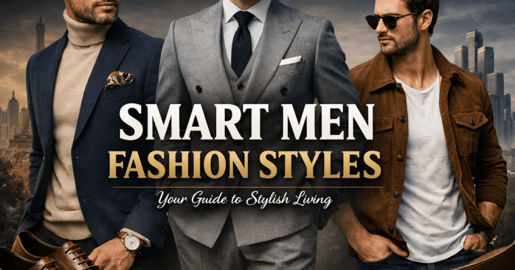 Smart Men Fashion Styles आधुनिक पुरुषों के स्टाइलिश कपड़े और फैशन लुक