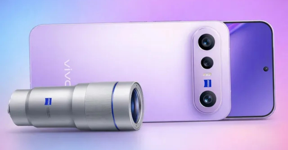 Vivo X300 FE India green color smartphone design and look