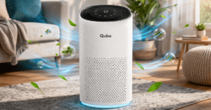 घर के लिए Qubo Air Purifier स्मार्ट फीचर्स और HEPA फिल्टर के साथ