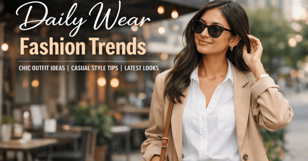 Daily Wear Fashion Trends डेली वियर फैशन ट्रेंड्स स्टाइलिश कैजुअल आउटफिट