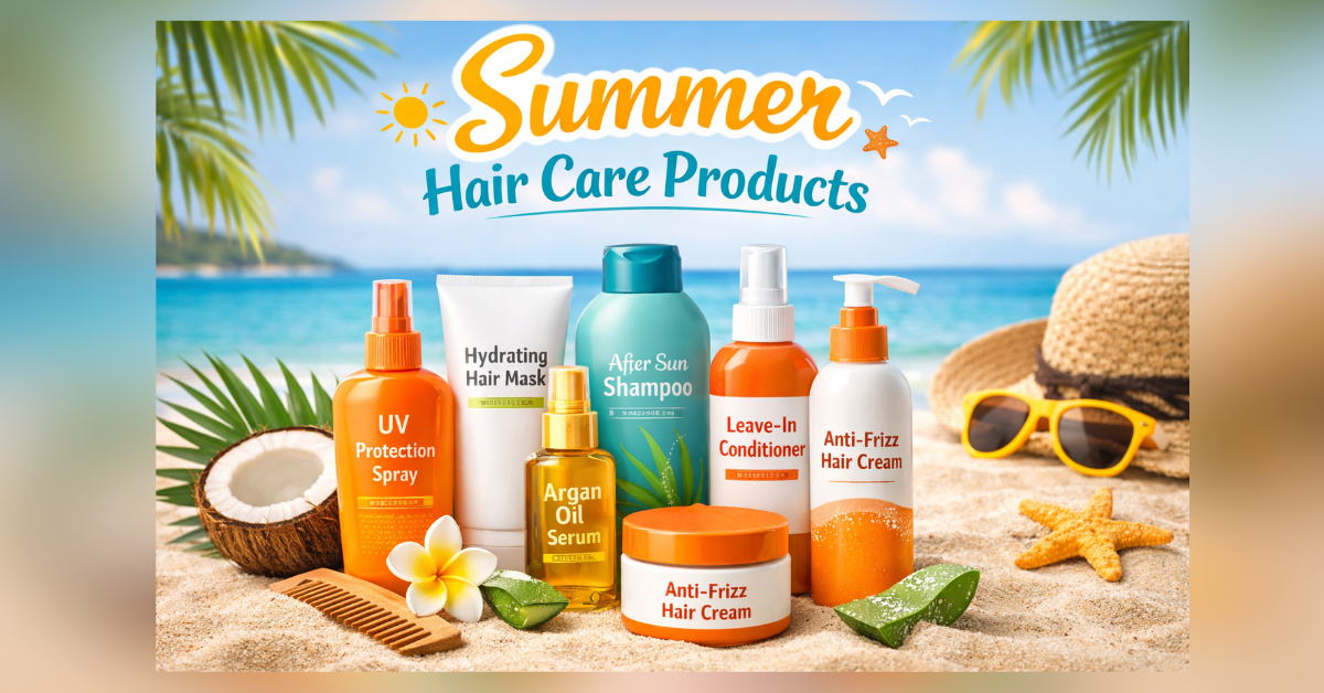 Summer Hair Care Products गर्मी के लिए बेस्ट हेयर केयर प्रोडक्ट्स स्वस्थ और चमकदार बालों के लिए