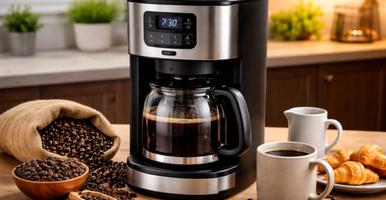 Coffee Maker Machine for Home Kitchen Use
