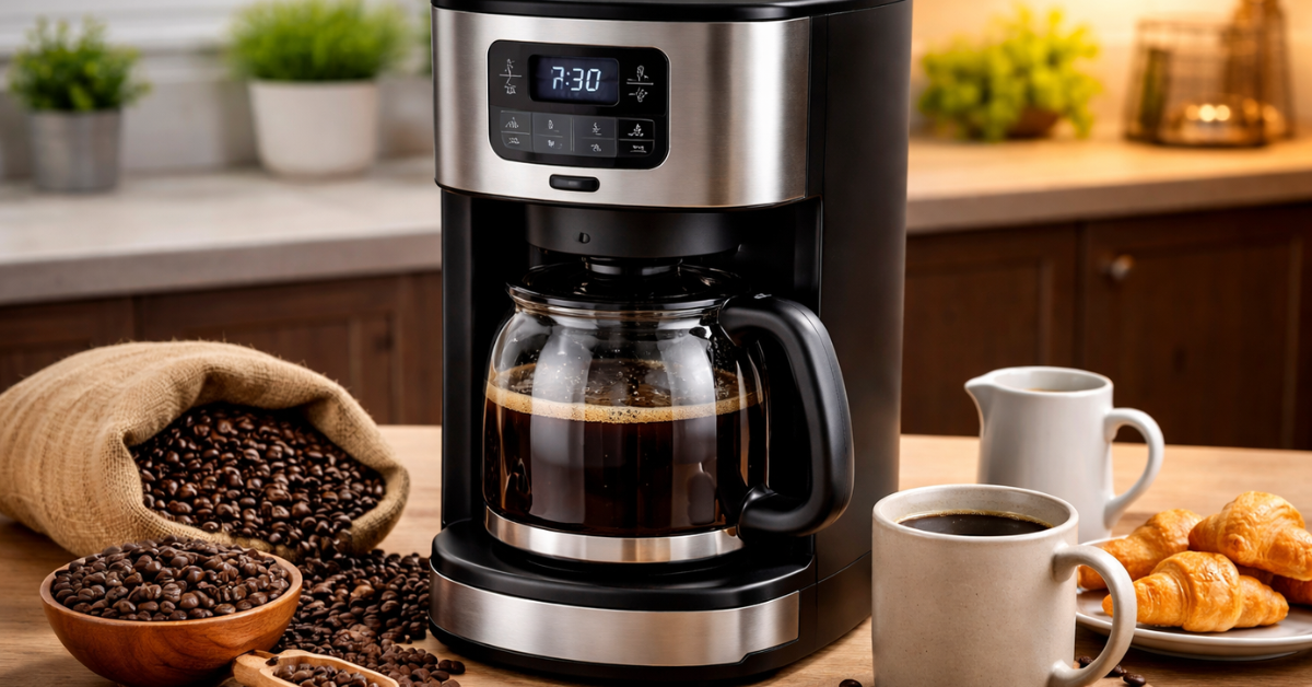 Coffee Maker Machine for Home Kitchen Use
