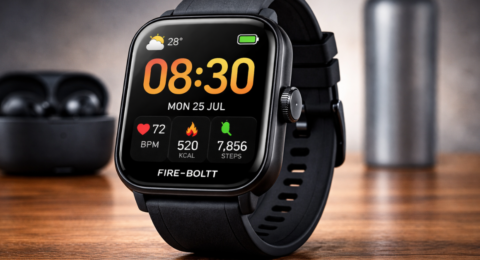 Firebolt smart watch फिटनेस ट्रैकिंग और मॉडर्न डिजाइन के साथ