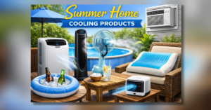 Summer Home Cooling Products गर्मी के लिए बेस्ट होम कूलिंग प्रोडक्ट्स जैसे एयर कूलर, टावर फैन और पोर्टेबल एसी