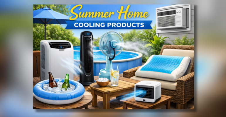 Summer Home Cooling Products गर्मी के लिए बेस्ट होम कूलिंग प्रोडक्ट्स जैसे एयर कूलर, टावर फैन और पोर्टेबल एसी