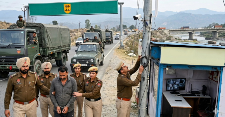 पठानकोट में पाक जासूसी