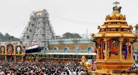 तिरुमाला भक्तों का रेला