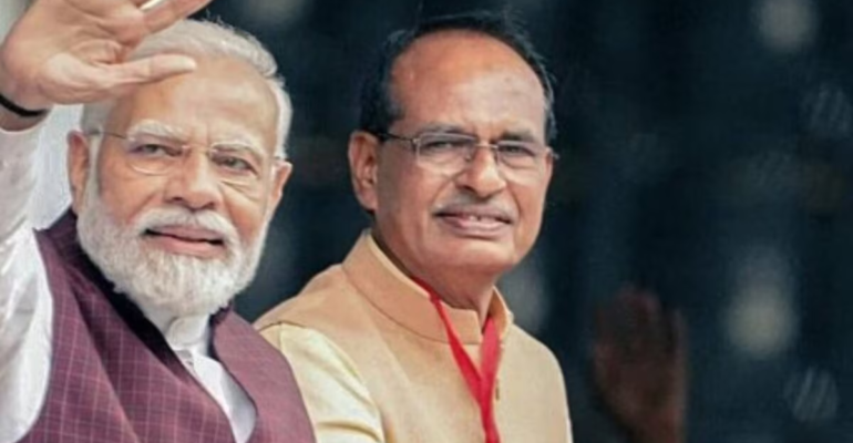 शिवराज मोदी मुलाकात