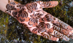 फ्रंट हैंड मेहंदी डिज़ाइन की सुंदर और लेटेस्ट मेहंदी