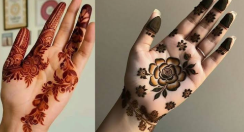 आसान मेहंदी डिजाइन फोटो – सिंपल और सुंदर हाथ मेहंदी