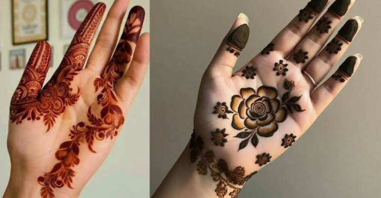आसान मेहंदी डिजाइन फोटो – सिंपल और सुंदर हाथ मेहंदी