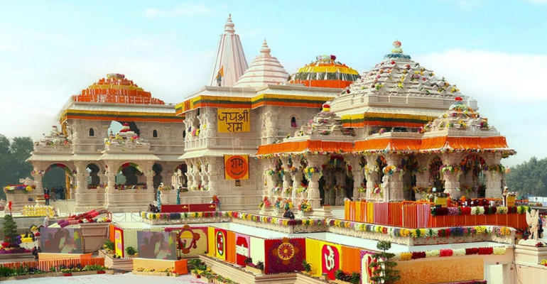 अयोध्या राम मंदिर चढ़ावा विवाद पर बयान देते बृजभूषण शरण सिंह