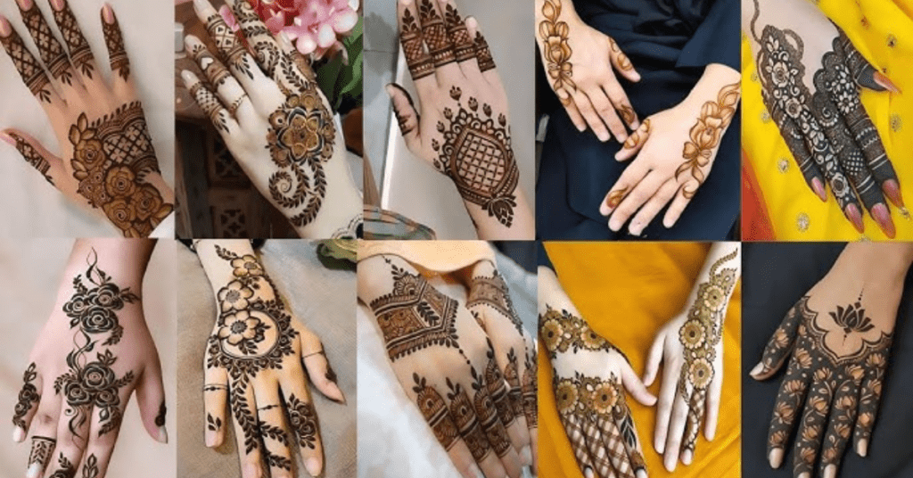 Finger Mehndi Design