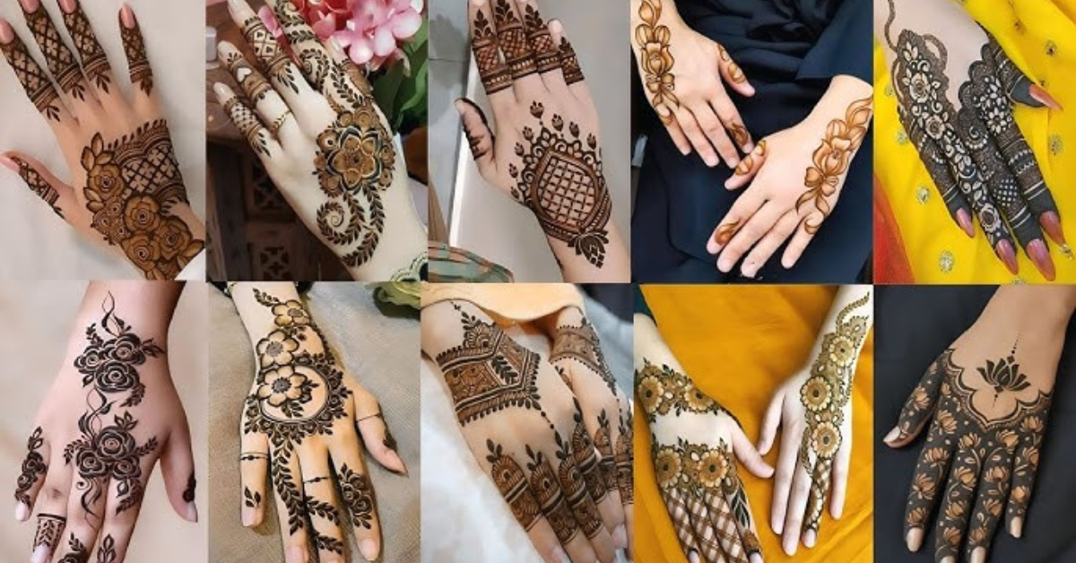 Finger Mehndi Design
