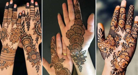 आसान मेहंदी डिजाइन फोटो