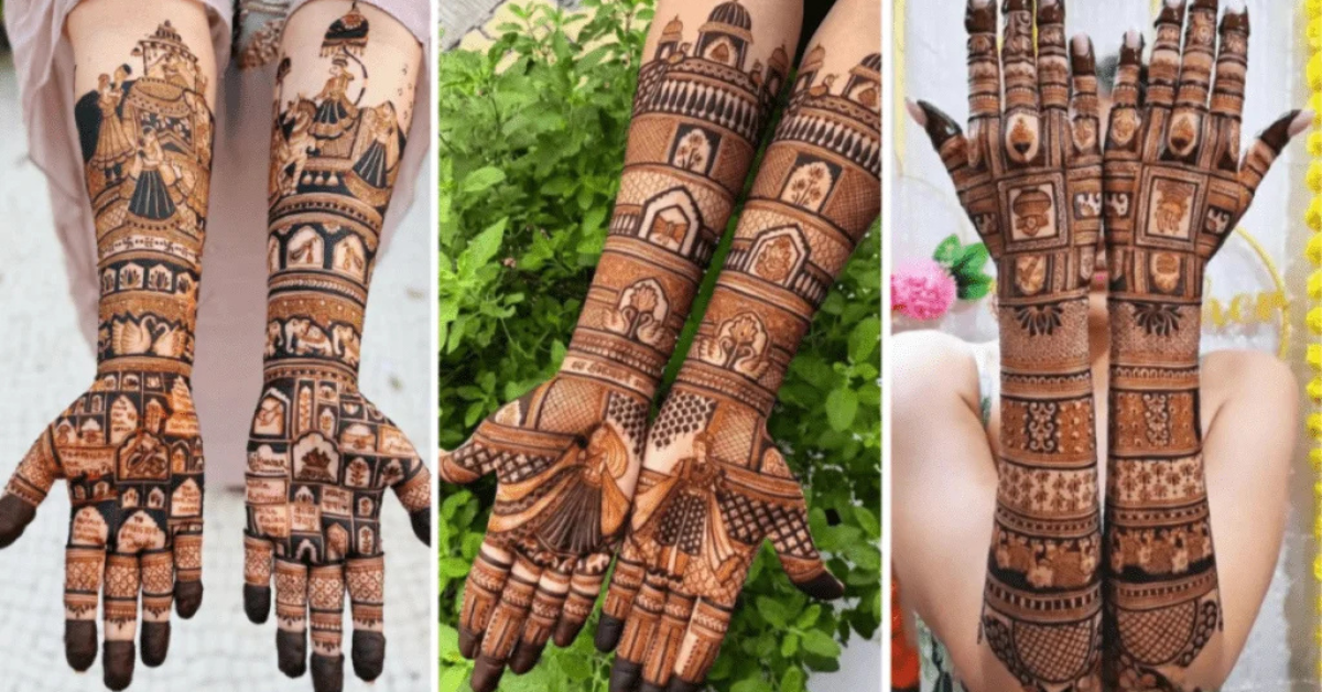 फुल हैंड मेहंदी डिजाइन: शादी और त्योहारों के लिए खूबसूरत मेहंदी डिजाइन्स