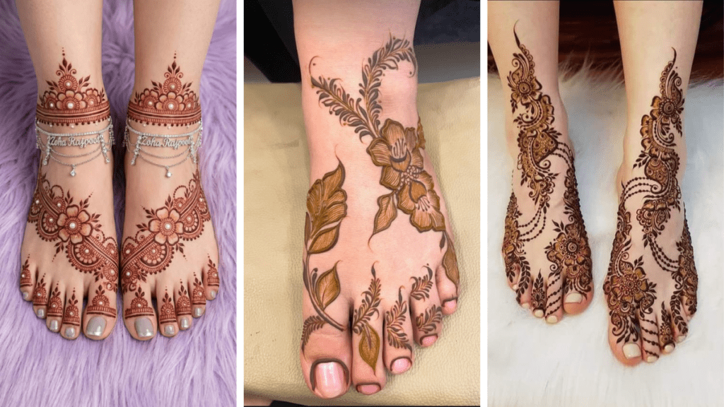 Foot Mehndi Design 2026