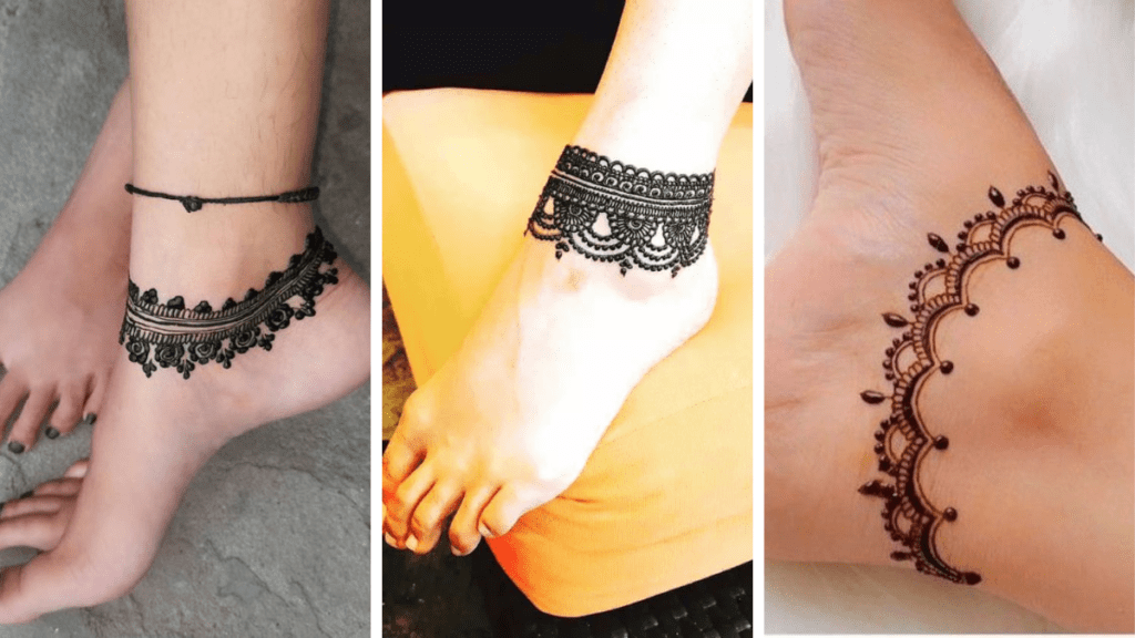 Easy Foot Mehndi