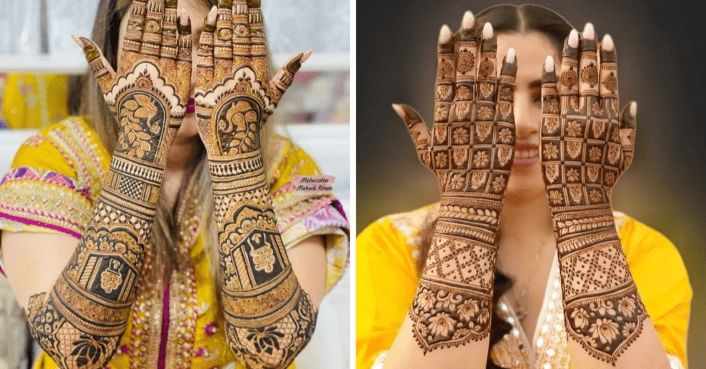 फुल हैंड मेहंदी डिजाइन
