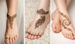 Easy Foot Mehndi