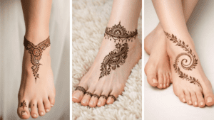 Easy Foot Mehndi