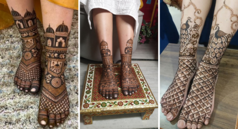 Leg Mehndi Design 2026